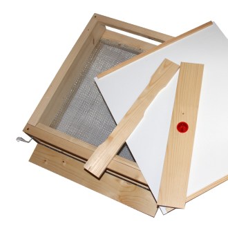 Celozasíťované koč. varroa dno pro 37 x 30 - Čechoslovák